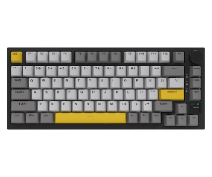 Klawiatura Ajazz AK820 Pro Gift Switch Black Gray Yellow RGB